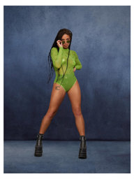 Show details for Fever Cannabis Sheer Bodysuit Bust32.5-33.5",Waist24.5-25.5",Hip35-36",Leg32.25  Picture of Fever Cannabis Sheer Bodysuit Bust32.5-33.5",Waist24.5-25.5",Hip35-36",Leg32.25