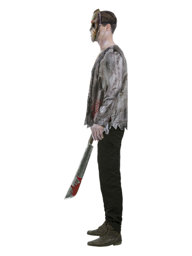 Show details for Friday the 13th, Jason Voorhees Costume Chest 38"-40",Waist 32"-34",Leg 32.75" Picture of Friday the 13th, Jason Voorhees Costume Chest 38"-40",Waist 32"-34",Leg 32.75"