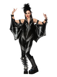 Show details for Fever Rockstar Costume Bust32.5-33.5",Waist24.5-25.5",Hip35-36",Leg32.25  Picture of Fever Rockstar Costume Bust32.5-33.5",Waist24.5-25.5",Hip35-36",Leg32.25