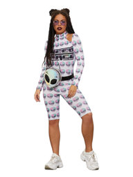 Show details for Fever Space Unitard Bust32.5-33.5",Waist24.5-25.5",Hip35-36",Leg32.25  Picture of Fever Space Unitard Bust32.5-33.5",Waist24.5-25.5",Hip35-36",Leg32.25