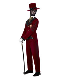 Show details for Deluxe DOTD Sacred Heart Groom Costume, Burgundy Chest 38"-40",Waist 32"-34",Leg 32.75" Picture of Deluxe DOTD Sacred Heart Groom Costume, Burgundy Chest 38"-40",Waist 32"-34",Leg 32.75"
