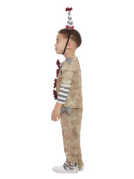 Show details for Toddler Vintage Clown Costume, Grey Age 3-4Y,W21"-22",C21.5"-22.5",H40"-45" Picture of Toddler Vintage Clown Costume, Grey Age 3-4Y,W21"-22",C21.5"-22.5",H40"-45"