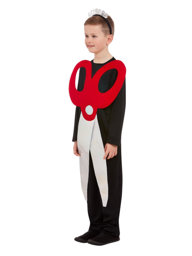 Show details for Scissors Costume, Black & Red MEDIUM TO LARGE CHILD Picture of Scissors Costume, Black & Red MEDIUM TO LARGE CHILD