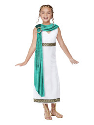 Show details for Deluxe Girls Roman Empire Costume Age 4-6,W21.5-22.5",C23-25",H46-51" Picture of Deluxe Girls Roman Empire Costume Age 4-6,W21.5-22.5",C23-25",H46-51"