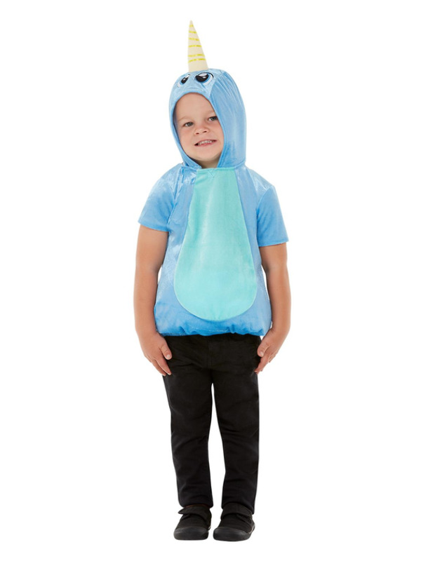 Picture of Toddler Narwhal Costume Age 3-4Y,W21"-22",C21.5"-22.5",H40"-45"