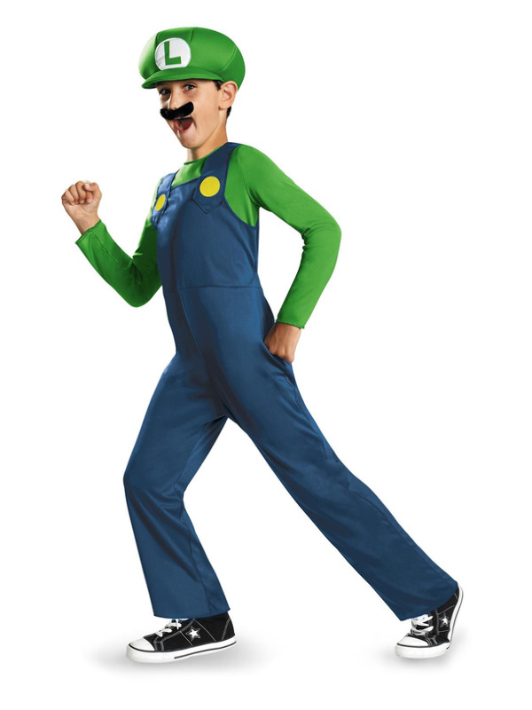 Picture of Nintendo Super Mario Brothers Luigi Classic Disguise Age 4-6