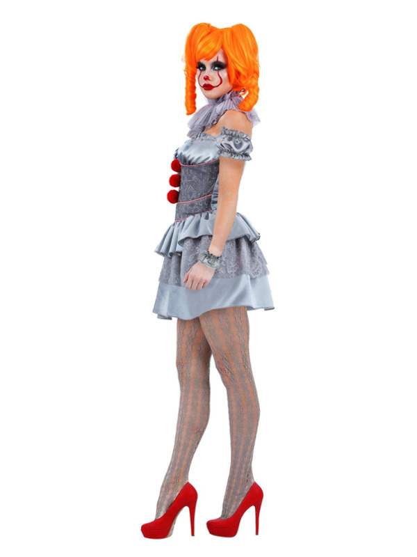 Picture of IT Chapter Two, Pennywise Ladies Costume Bust40-42",Waist 32-34",Hip 42.5-44.5",Leg 33"