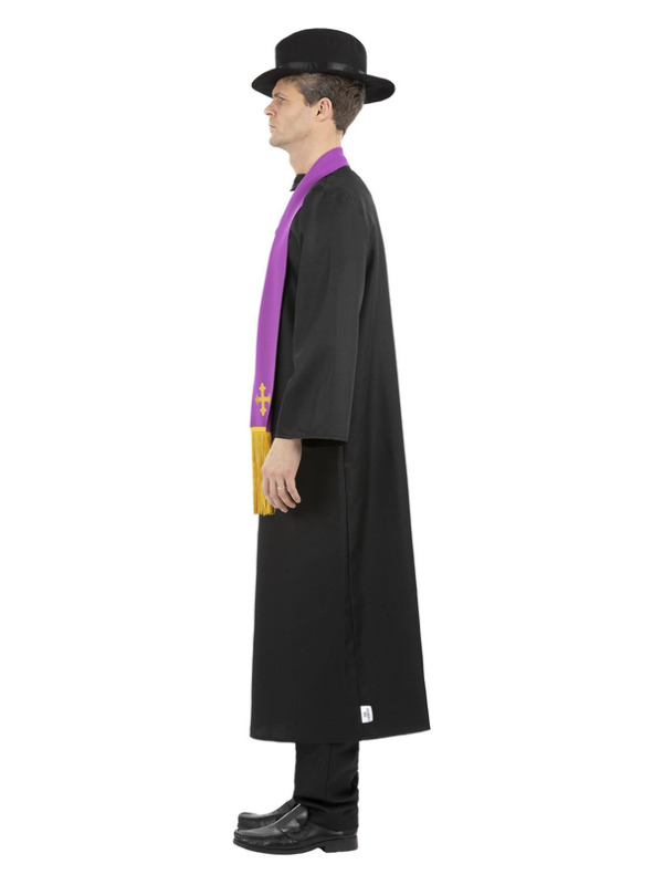 Picture of The Exorcist, Father Merrin Priest Costume, Robe Chest 42"-44",Waist 36"-38",Leg 33"