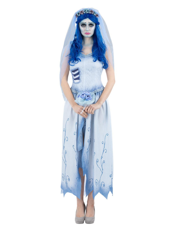 Picture of Corpse Bride, Emily Costume Bust40-42",Waist 32-34",Hip 42.5-44.5",Leg 33"