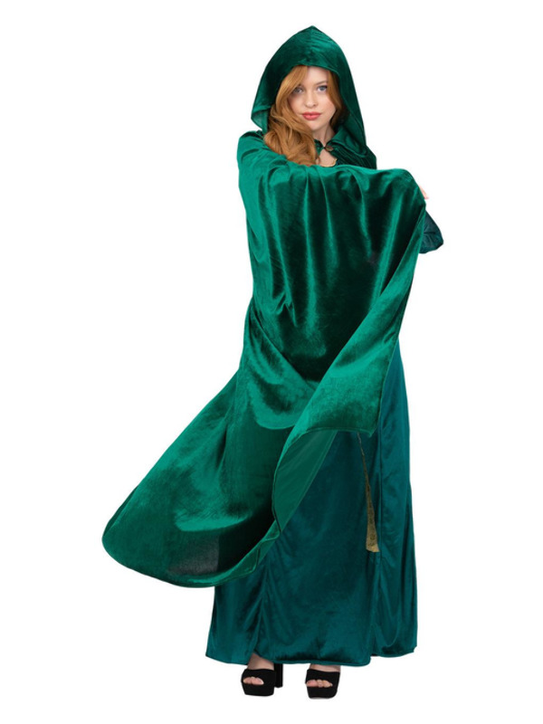 Picture of Deluxe Cloak, Emerald Green, Adults 