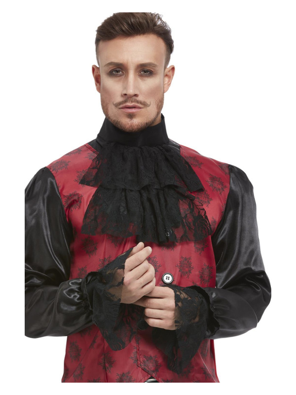 Picture of Cravat & Cuff Set, Black 