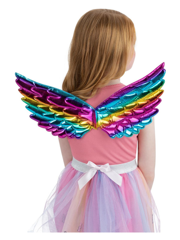 Picture of Rainbow Metallic Unicorn Wings 