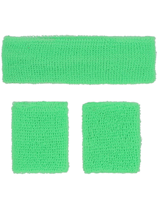 Picture of 80s Neon Sweatbands, Green 