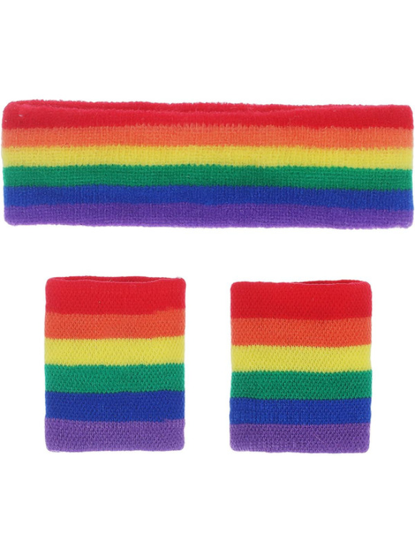 Picture of Rainbow Sweatbands 