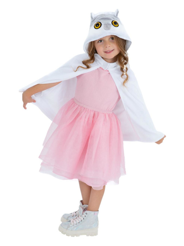 Picture of Deluxe Baby Owl Plush Cape, Kids SMALL TO MEDIUM CHILD