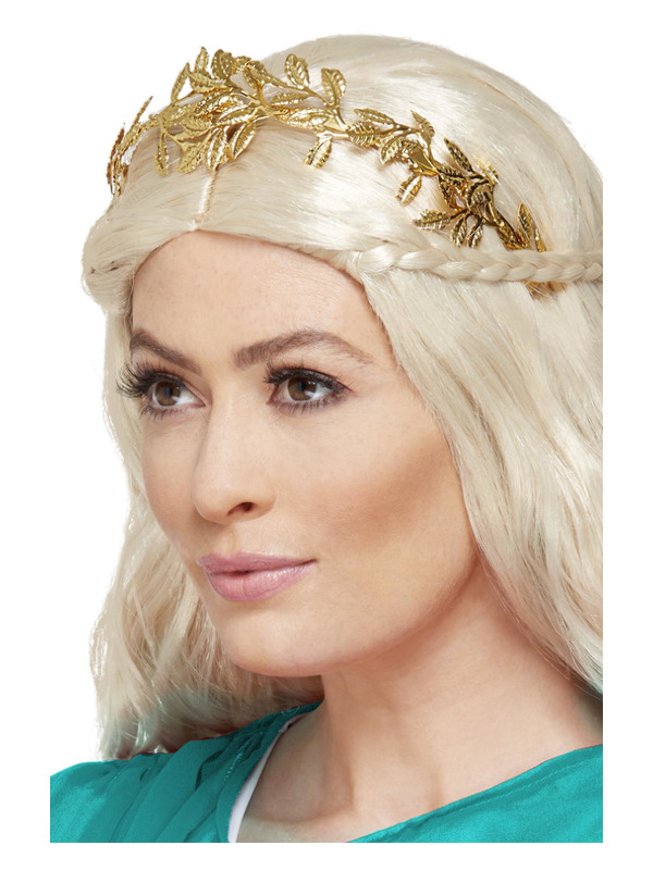 Picture of Grecian Leaf Headband, Gold 
