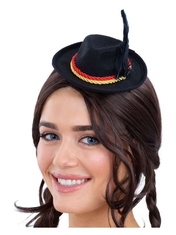 Picture of Mini Bavarian Trenker Hat, Black 