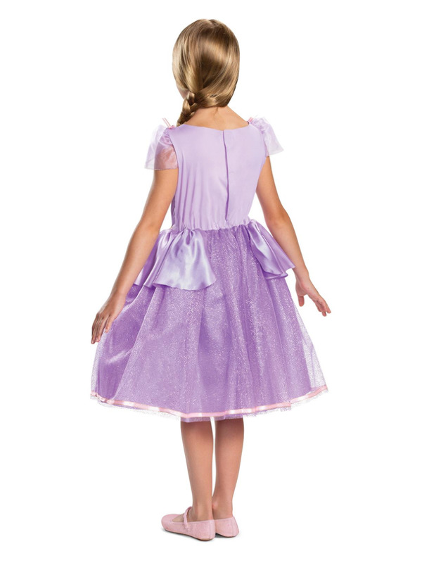 Picture of Disney Tangled Rapunzel Deluxe Costume Disguise Age 7-8