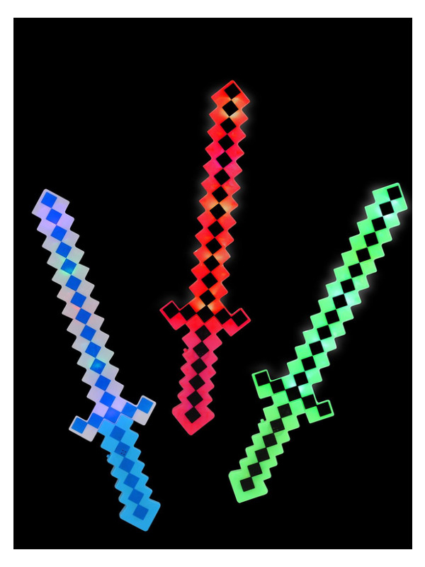Picture of 24" LED Light Up Pixel Sword 