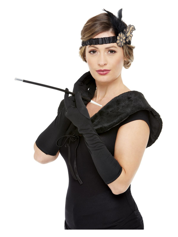 Picture of Deluxe 20s Accessories Kit, Black & Gold, Gloves