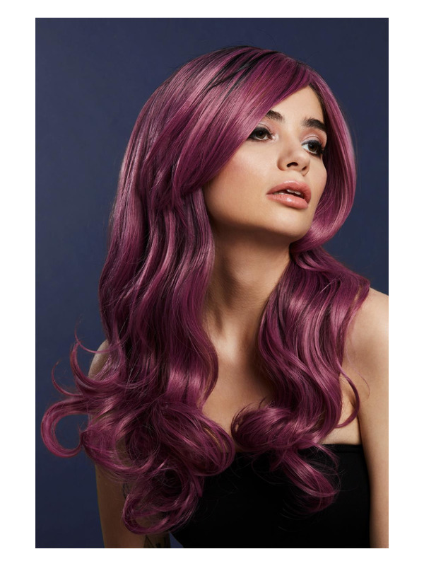 Picture of Fever Khloe Wig, True Blend,  Mauve 