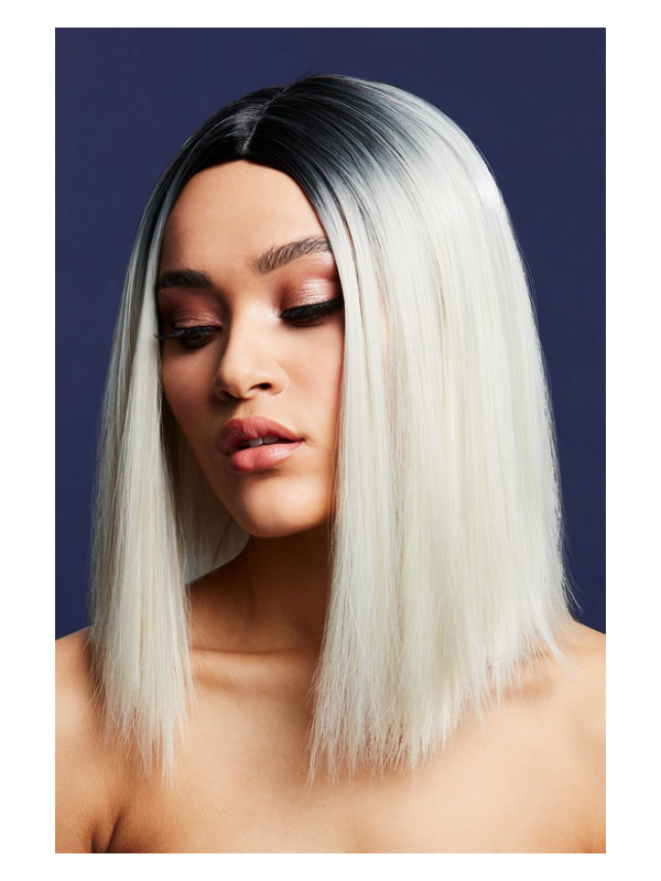 Picture of Fever Kylie Wig, Two Toned Blend, Ice Blonde 