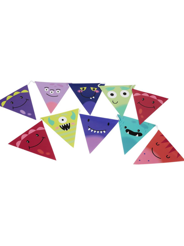 Picture of Monster Tableware, Party Bunting x1 