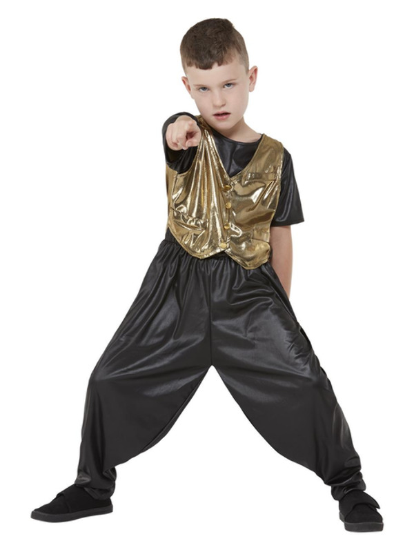 Picture of 80s Hammertime Costume Age 10-12Y,W25.5-26.5",C30-31.5",H58-63"