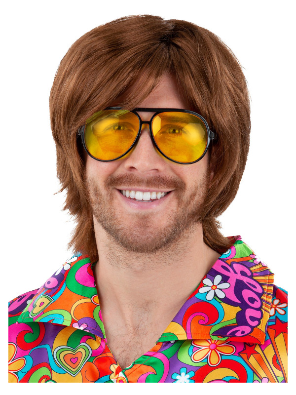 Picture of 70s Aviator Specs, Yellow Lenses