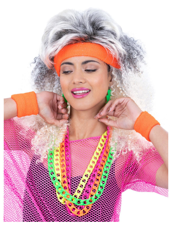 Picture of 80s Neon Sweatbands, Orange