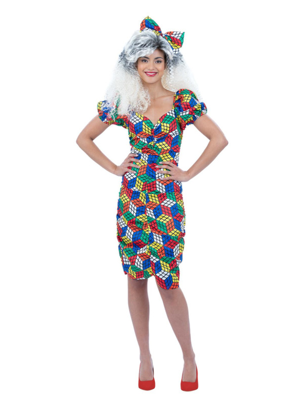 Picture of Rubik's Cube Costume Bust40-42",Waist 32-34",Hip 42.5-44.5",Leg 33"