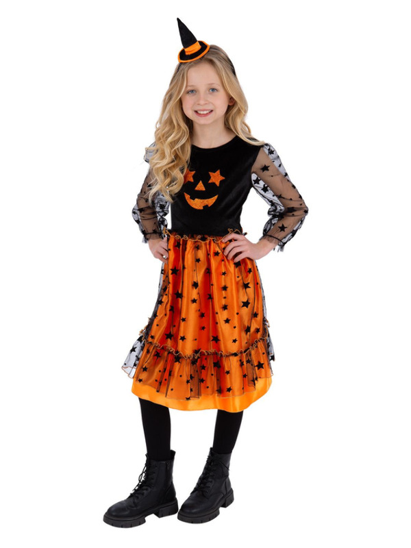 Picture of Pumpkin Costume  Age 7-9,W23.5-24.5",C27-28.5",H52-57"