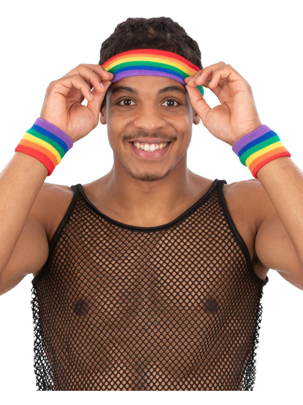 Picture of Rainbow Sweatbands
