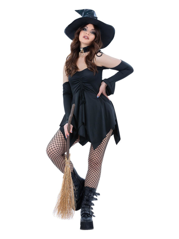 Picture of Witch Costume Bust37-38.5",Waist29-30.5",Hip39.5-41",Leg33.75"