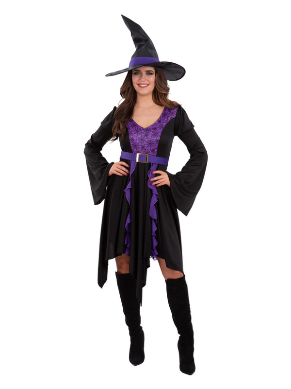 Picture of Practical Spell Witch Costume Bust34.5-35.5",Waist26.5-27.5",Hip37-38",Leg32.5" 