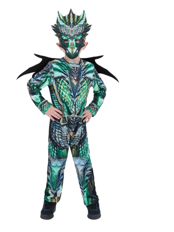 Picture of Dragon Costume Age 10-12Y,W25.5-26.5",C30-31.5",H58-63"