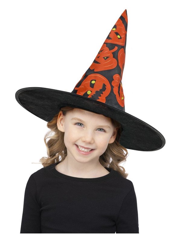 Picture of Kids Pumpkin Witch Hat