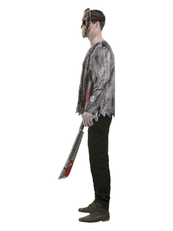 Picture of Friday the 13th, Jason Voorhees Costume Chest 42"-44",Waist 36"-38",Leg 33"