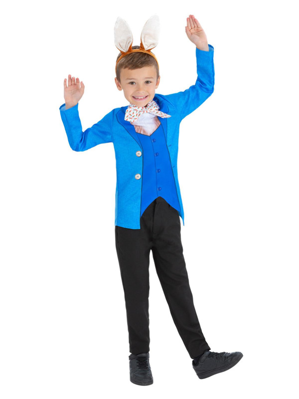 Picture of Mr Rabbit Costume Age 7-9,W23.5-24.5",C27-28.5",H52-57"