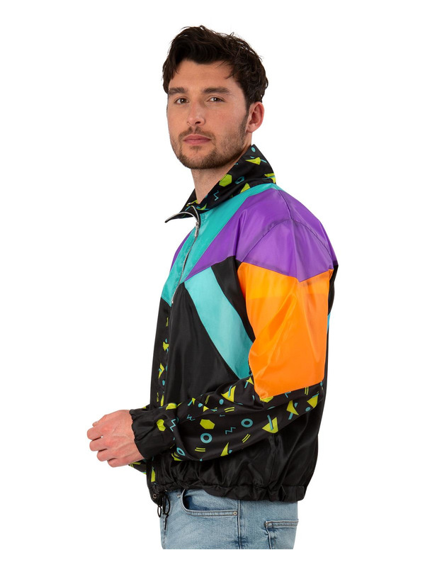 Picture of Unisex 80s Windbreaker Jacket Chest 42"-44",Waist 36"-38",Leg 33"