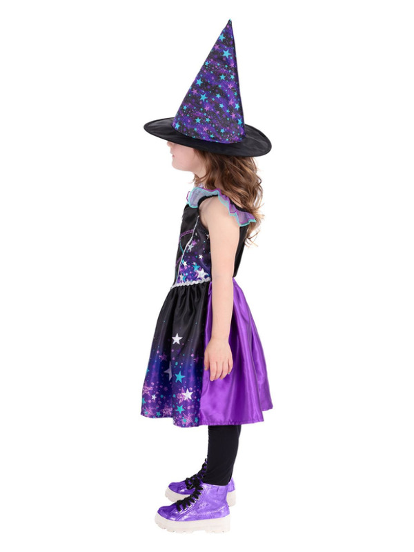 Picture of Starry Night Witch Costume Age 3-4Y,W21"-22",C21.5"-22.5",H40"-45"