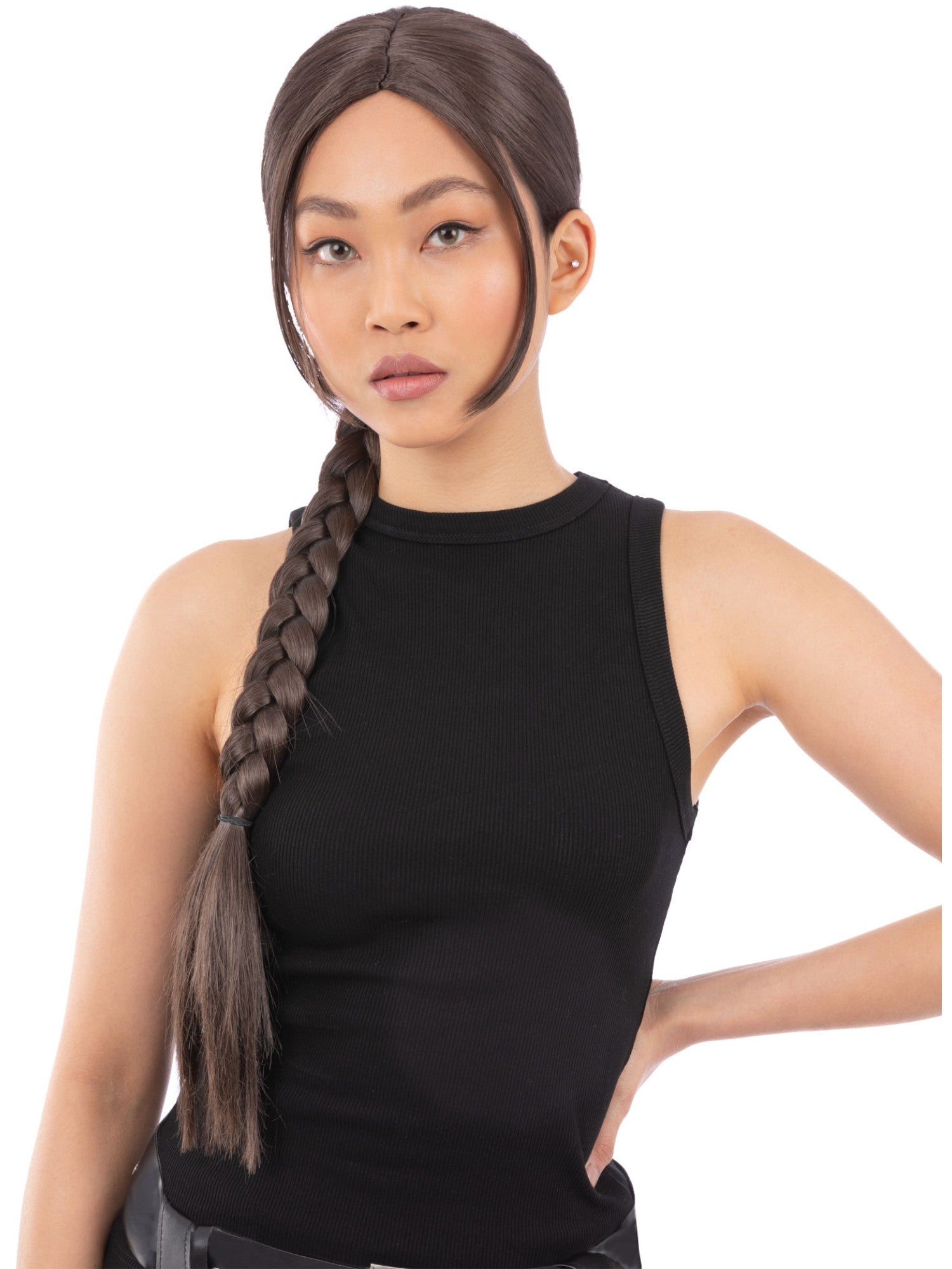 Picture of 90s Video Game Vixen Plait Wig