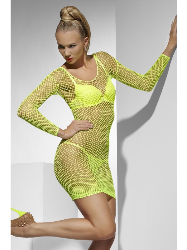Picture of Fever Sleeveless Striped Bodystocking 