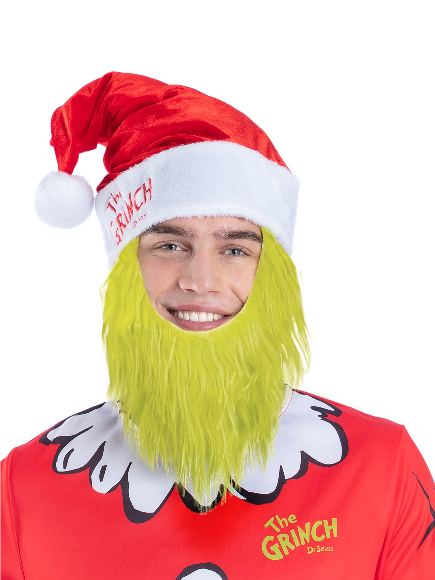 Picture of Dr Seuss The Grinch Santa Hat