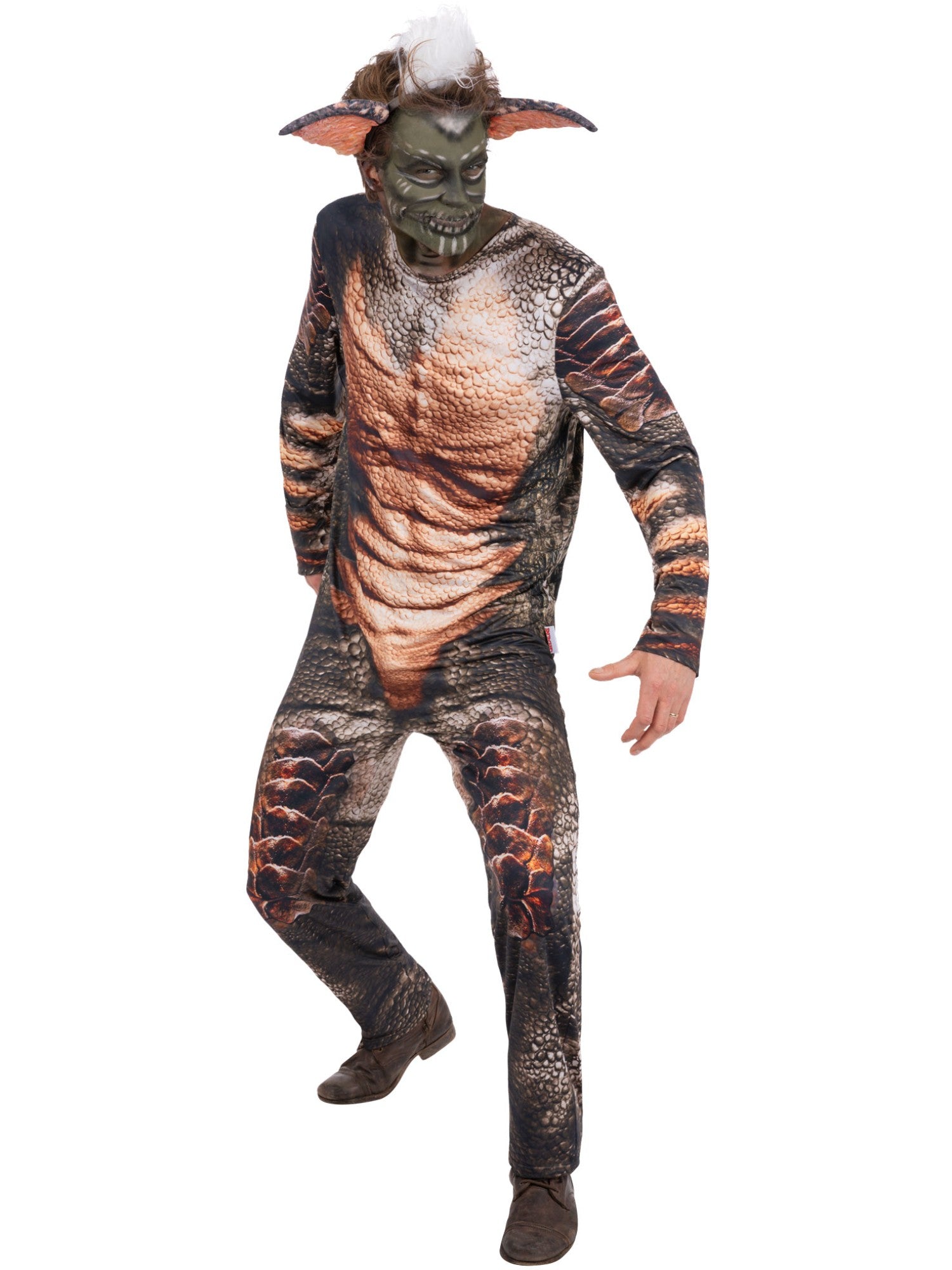 Picture of Deluxe Gremlins Stripe Costume Chest 38"-40",Waist 32"-34",Leg 32.75"