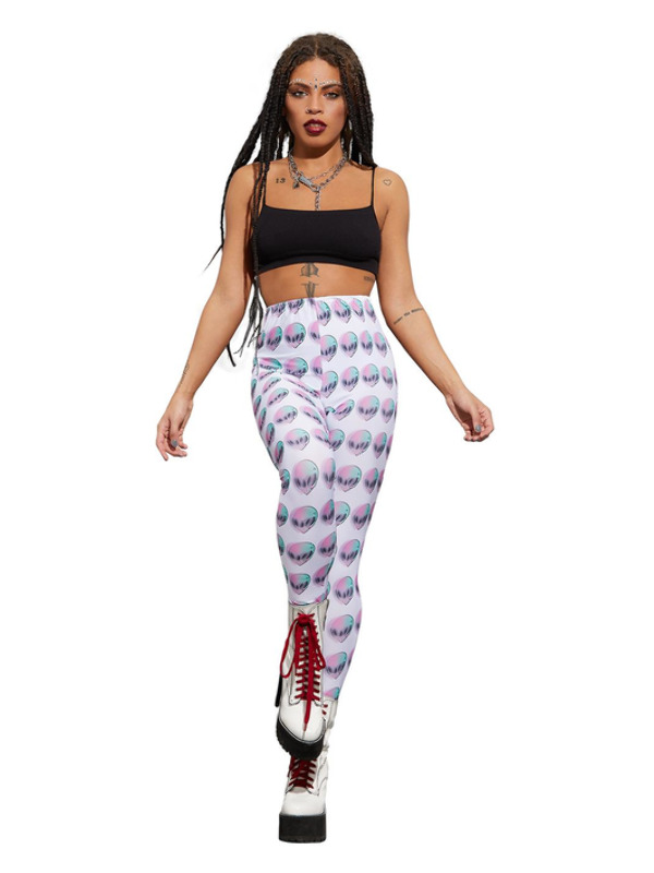 Picture of Fever Space Alien Leggings Bust37-38.5",Waist29-30.5",Hip39.5-41",Leg33.75"