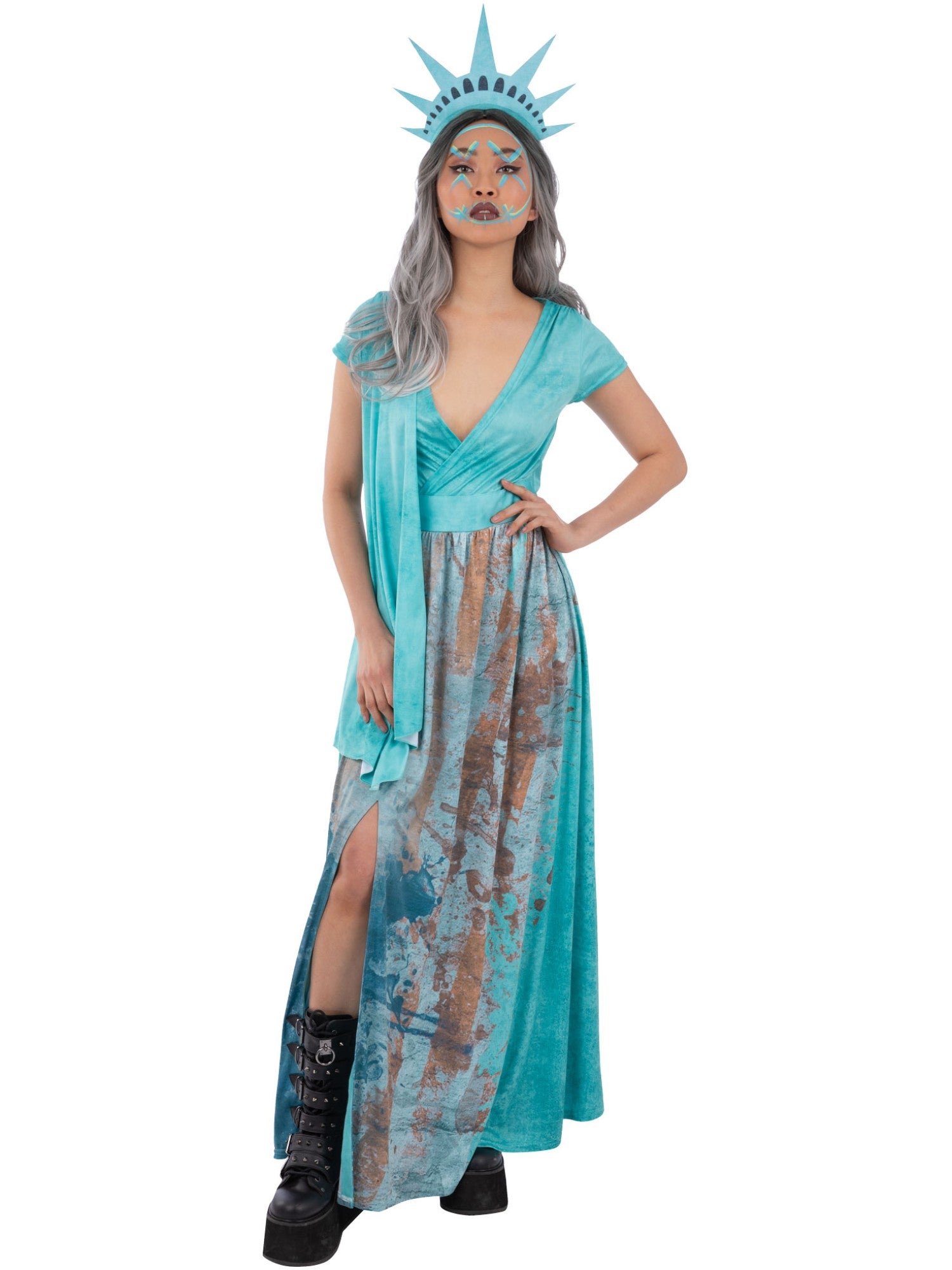 Picture of Liberty Death Costume Bust44-46",Waist36-38",Hip47-49",Leg33.75"