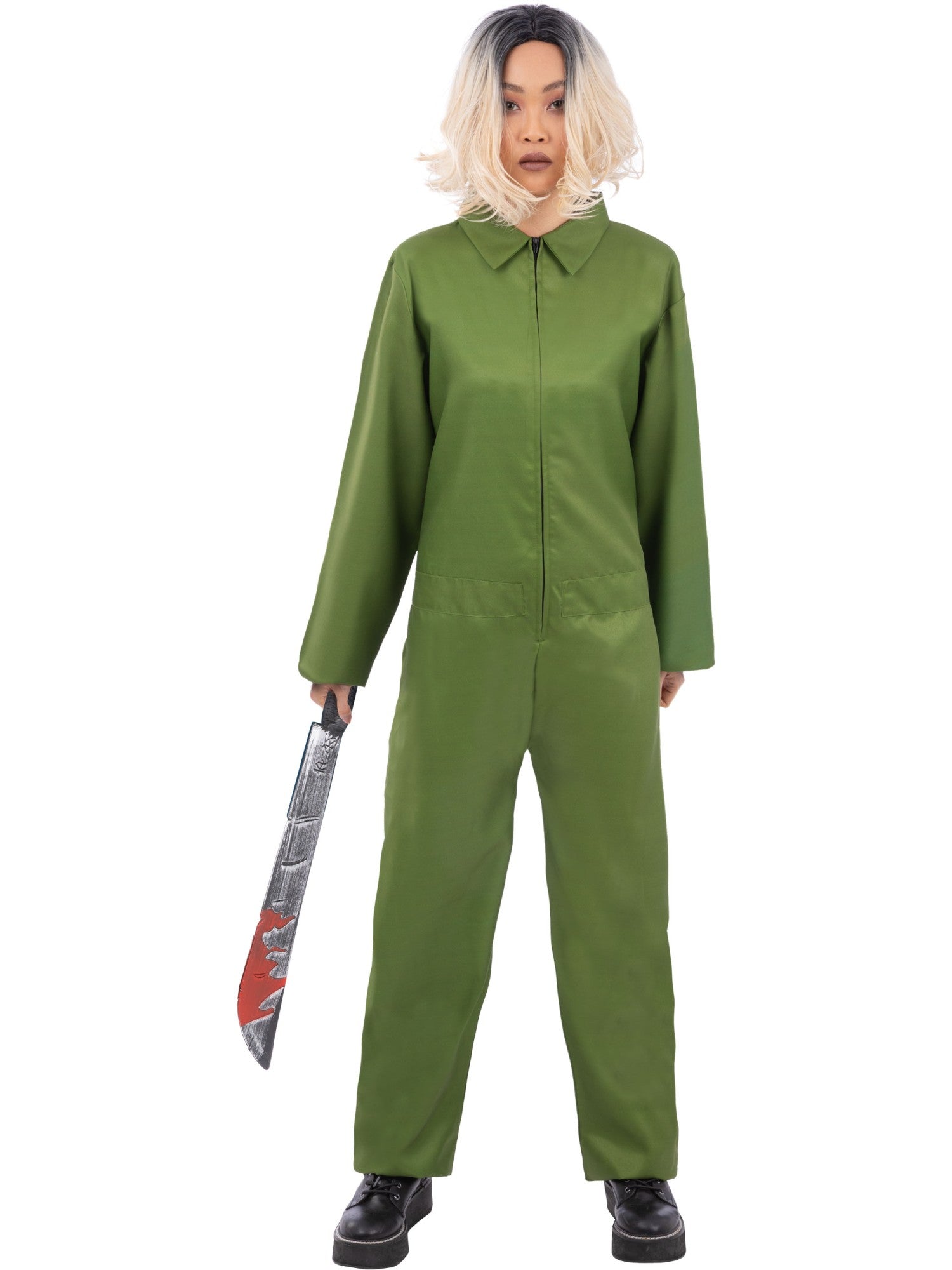 Picture of Green Boiler Suit Costume Chest34"-36",Waist 28"-30",Leg 31"