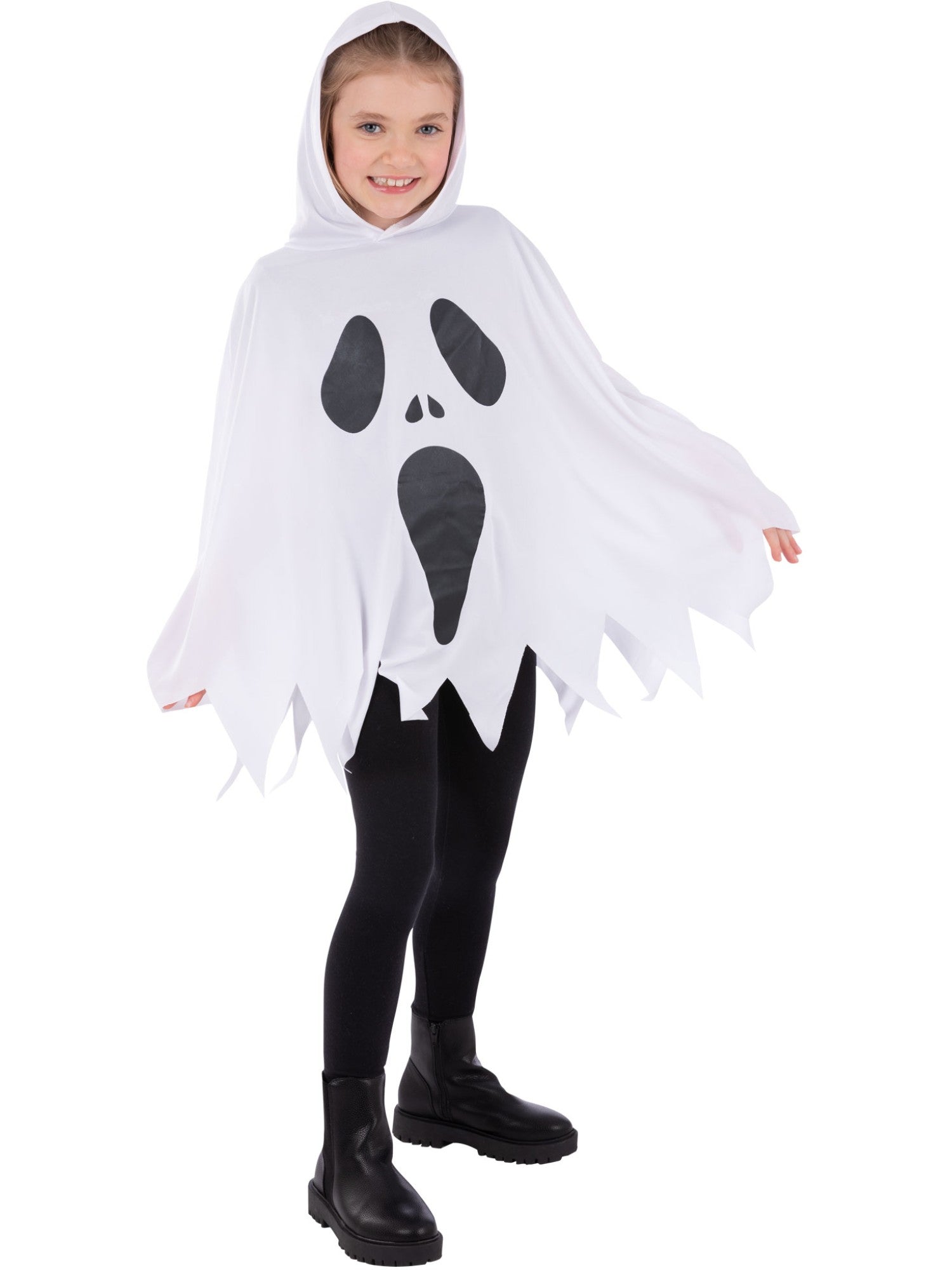Picture of Ghost Poncho, White, Kids
