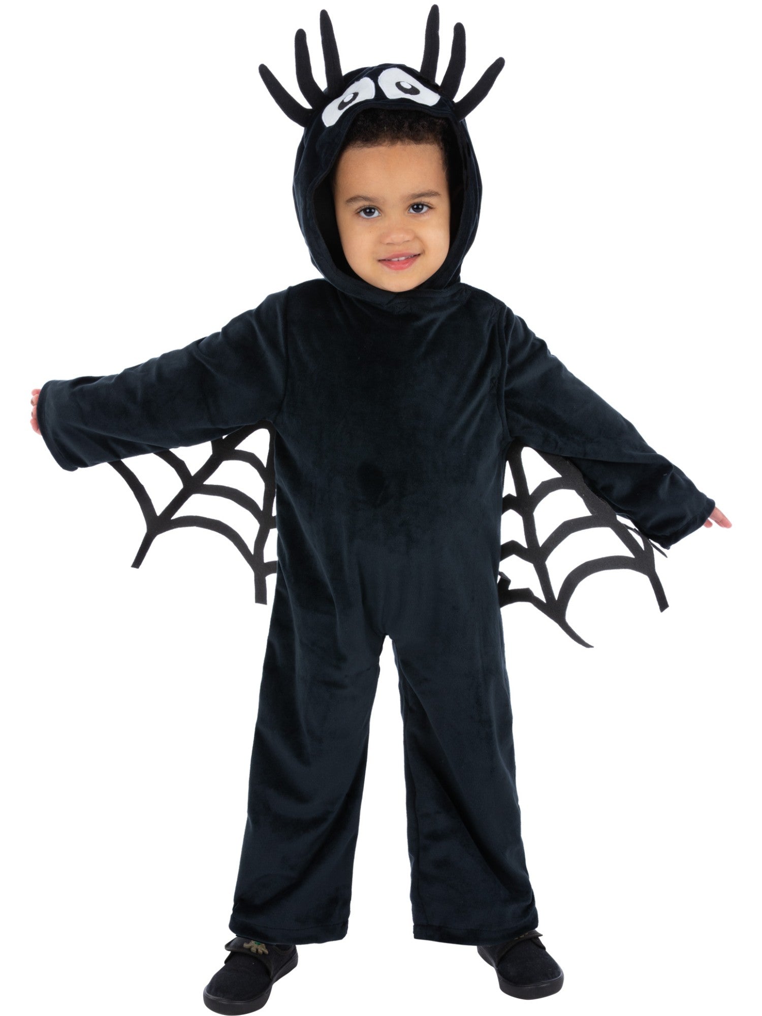 Picture of Toddler Spider Costume, Black Age 3-4Y,W21"-22",C21.5"-22.5",H40"-45"